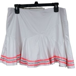 Lucky in Love White and Pink Skort
